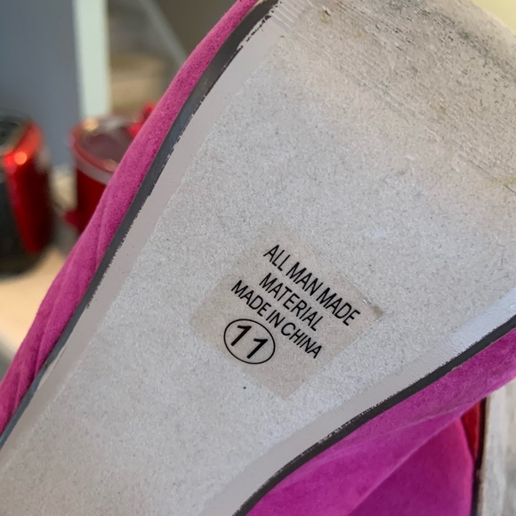 Pink Open-toed High Heels 👠 - Picture 6 of 8